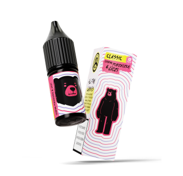 TPD GO BEARS CLASSIC 10ML - CZARNA PORZECZKA & LICZI 12MG