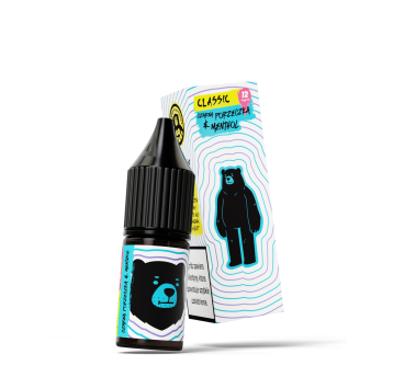 TPD GO BEARS CLASSIC 10ML - CZARNA PORZECZKA & MENTHOL 12MG