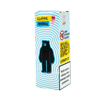 TPD GO BEARS CLASSIC 10ML - MENTHOL 06MG