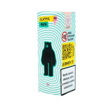 TPD GO BEARS CLASSIC 10ML - MIĘTA 06MG