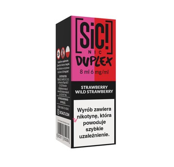 TPD SIC! 8ML - STRAWBERRY WILD STRAWBERRY 06MG