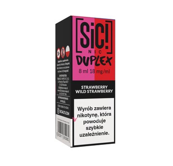 TPD SIC! 8ML - STRAWBERRY WILD STRAWBERRY 18MG