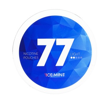 WORECZKI NIKOTYNOWE 77 - 5,2MG - ICE MINT - LIGHT