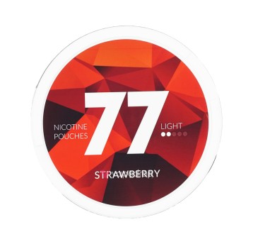 WORECZKI NIKOTYNOWE 77 - 5,2MG - STRAWBERRY - LIGHT