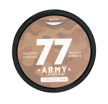 WORECZKI NIKOTYNOWE 77 ARMY EDITION - 10,4MG - TOBACCO TANK - MEDIUM