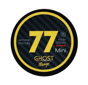WORECZKI NIKOTYNOWE 77 GHOST - 20MG - MINI MANGO - EXTRA STRONG