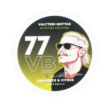 WORECZKI NIKOTYNOWE 77 VB EDITION - 5,2MG - LIQUORICE & CITRUS- LIGHT